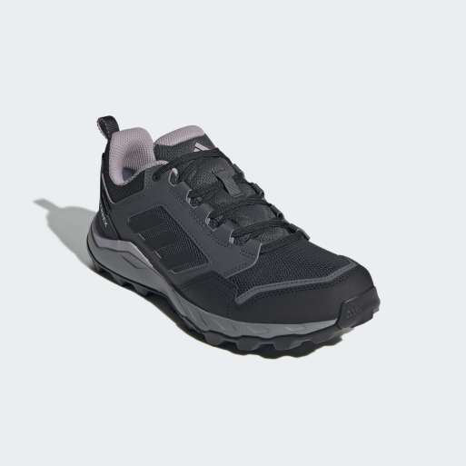 Zapatillas de deporte gris seis, negro núcleo y grises para carrera de montaña Tracerocker 2.0 GORE-TEX de adidas Performance