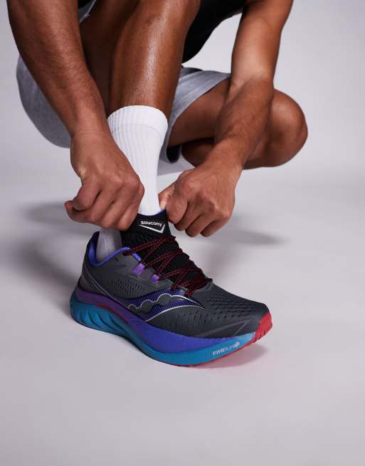 Zapatillas de deporte gris sombra para correr Endorphin Speed 4 de Saucony, 4 de 5