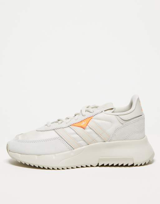 Zapatillas de deporte gris triple Retropy F2 de adidas Originals