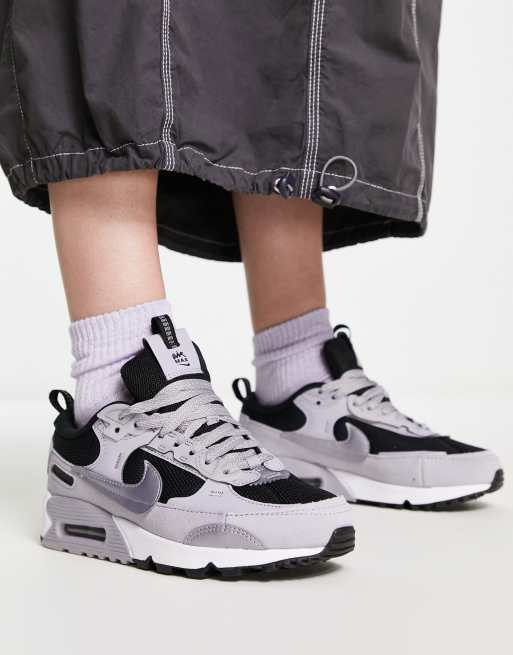 Zapatillas de deporte grises Air Max 90 Futura de Nike, 3 de 4