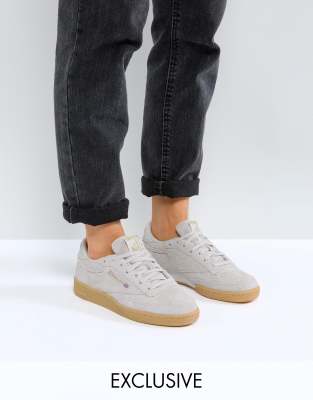 reebok club c gris