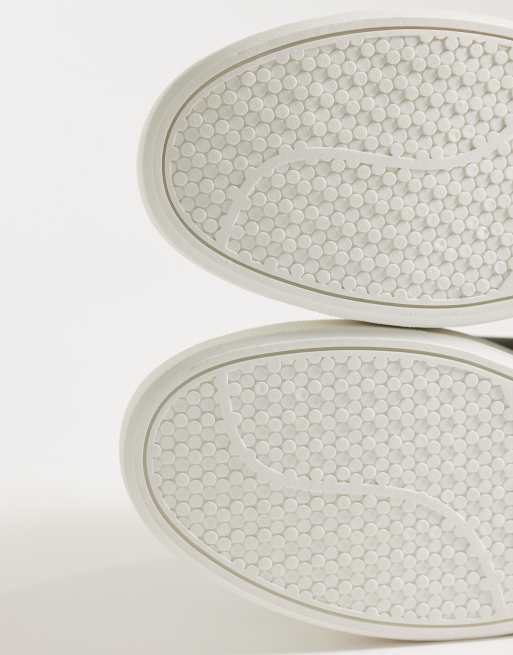 Zapatillas de deporte grises con cordones ocultos de ASOS DESIGN, 5 de 5