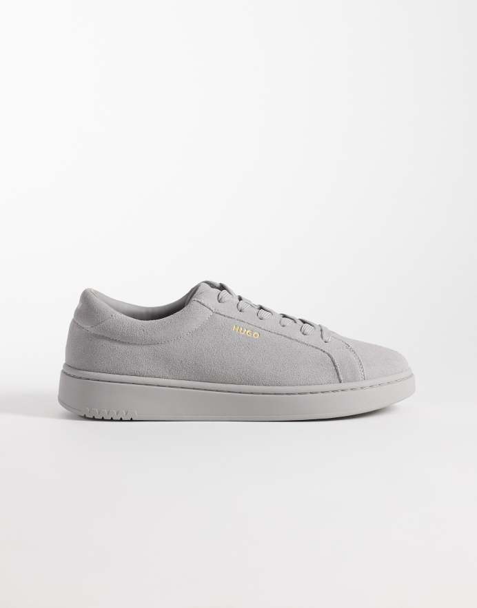 Hugo Red Zapatillas de deporte grises con detalle de logo de