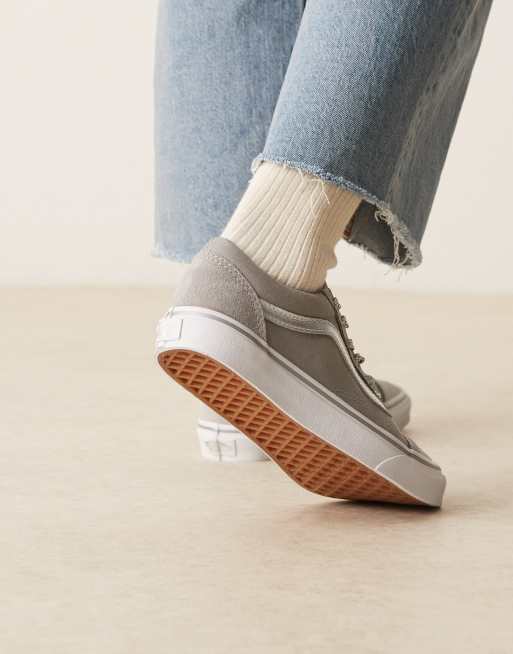 Zapatillas de deporte grises con detalles metalizados Old Skool de Vans, 4 de 5