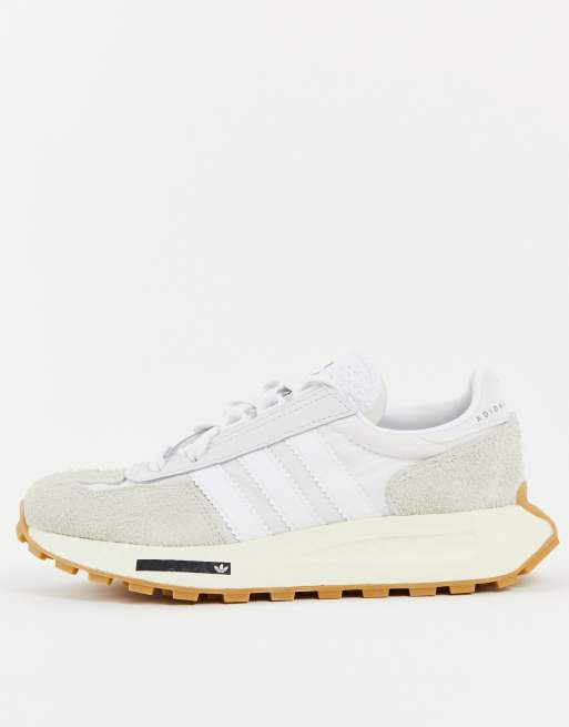 Zapatillas de deporte grises con suela de goma Retropy E5 de adidas Originals