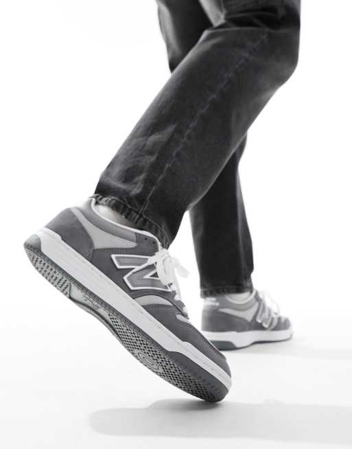 Zapatillas de deporte grises de ante 480 de New Balance , 4 de 5