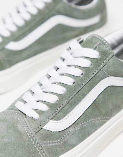 Zapatillas de deporte grises de ante Old Skool de Vans, 2 de 4
