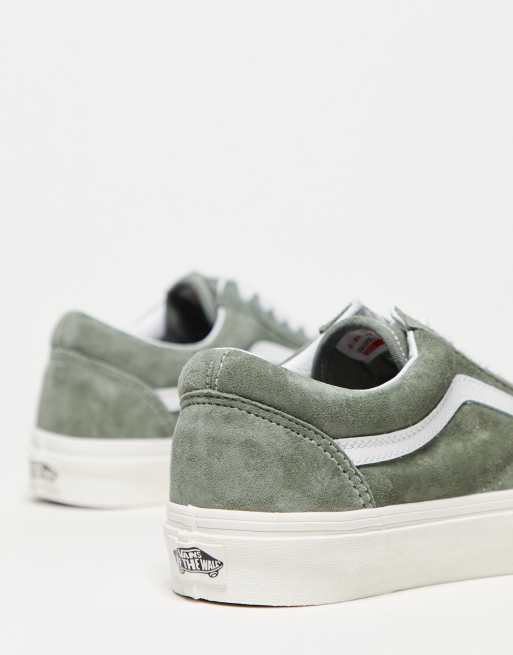 Zapatillas de deporte grises de ante Old Skool de Vans, 3 de 4