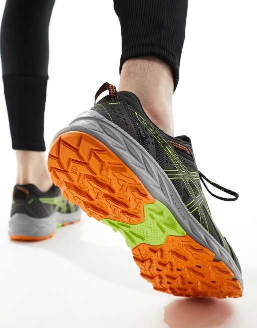 Zapatillas de deporte grises de carrera de montaña Gel-Venture 9 WP de Asics, 5 de 5