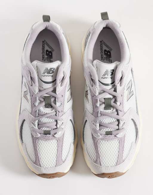 Zapatillas de deporte grises de charol 530 de New Balance, 3 de 5