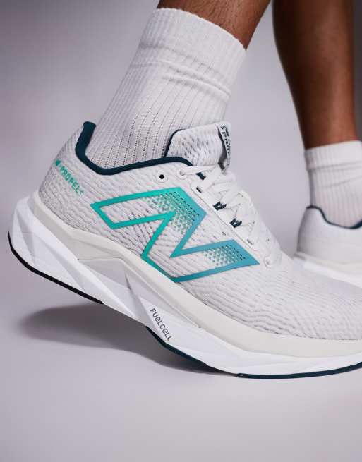 Zapatillas de deporte grises Fuelcell Propel de New Balance Running, 3 de 5