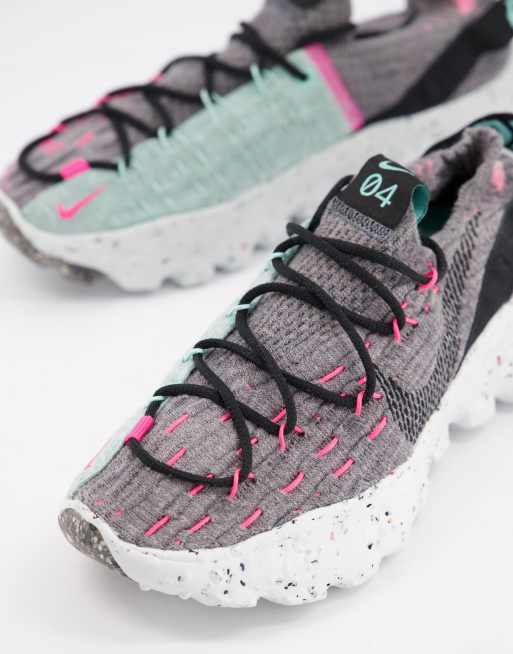 Zapatillas de deporte grises multicolores Space Hippie de Nike