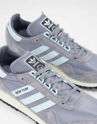 Zapatillas de deporte grises New York de adidas Originals | ASOS