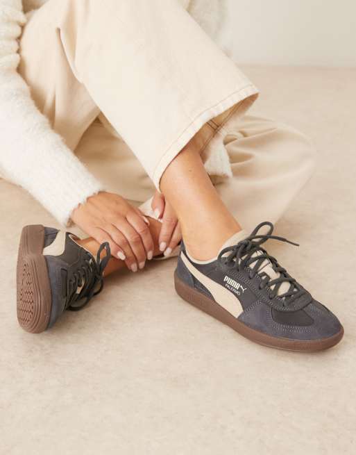 Zapatillas de deporte grises Palermo Tongue de PUMA