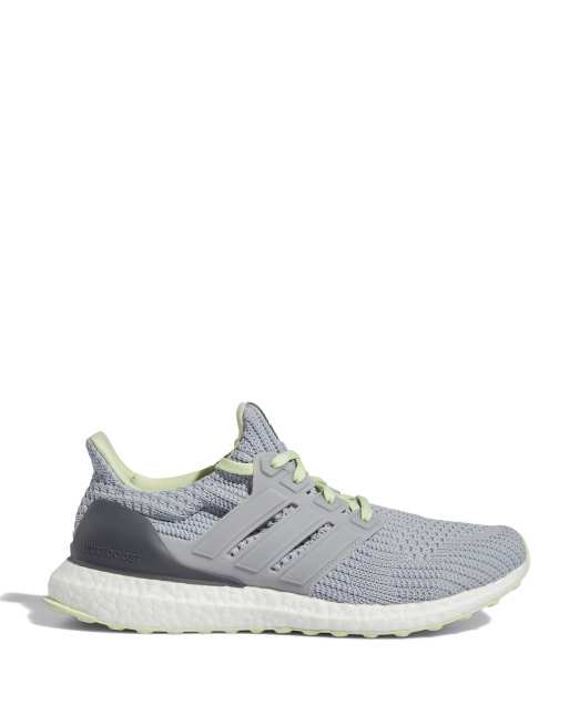 Zapatillas de deporte grises Ultraboost 4 DNA de adidas Running
