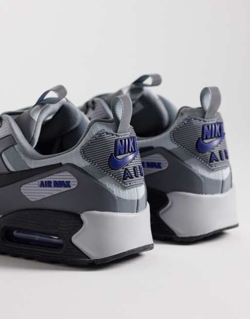 Zapatillas de deporte grises y azules Air Max 90 Drift de Nike, 2 de 5