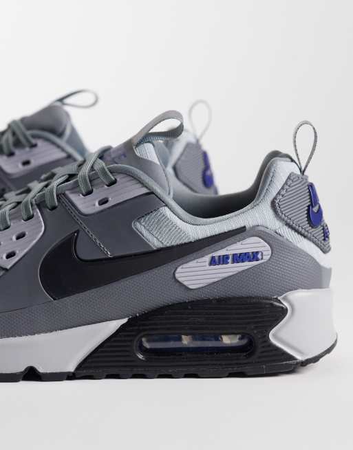 Zapatillas de deporte grises y azules Air Max 90 Drift de Nike, 4 de 5
