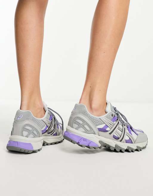 Zapatillas de deporte grises y moradas Gel-Sonoma 15-50 de Asics, 2 de 4