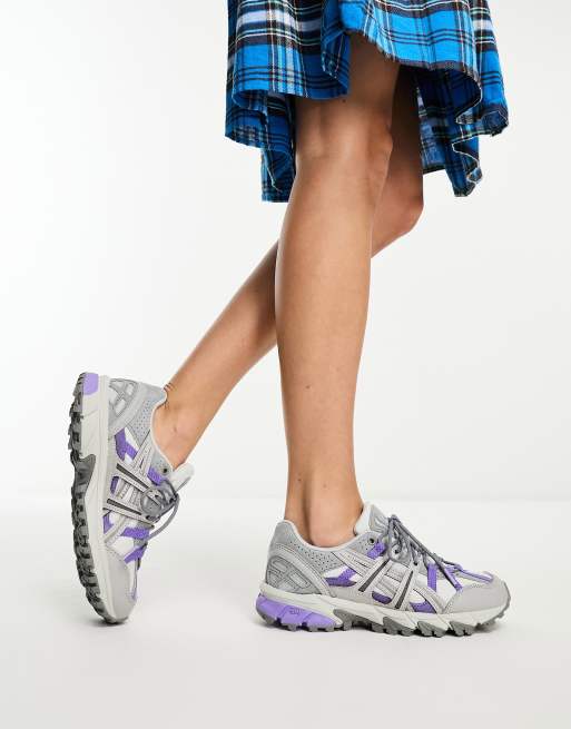 Zapatillas de deporte grises y moradas Gel-Sonoma 15-50 de Asics, 3 de 4