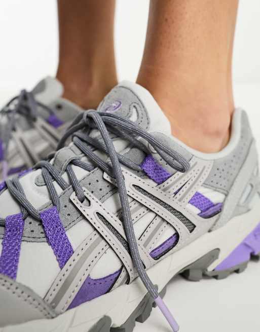Zapatillas de deporte grises y moradas Gel-Sonoma 15-50 de Asics, 4 de 4