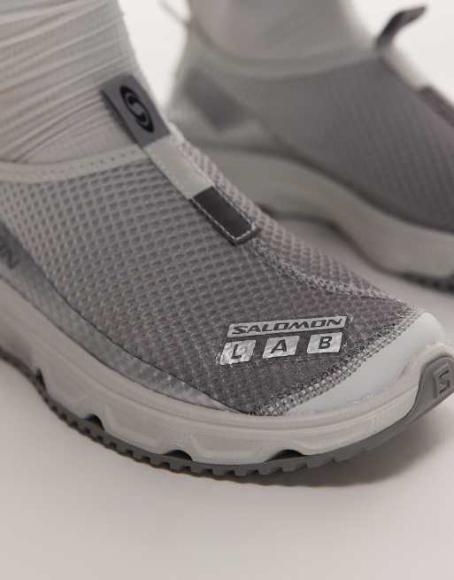 Zapatillas de deporte grises y plateadas RX MOC 3.0 de Salomon, 3 de 5