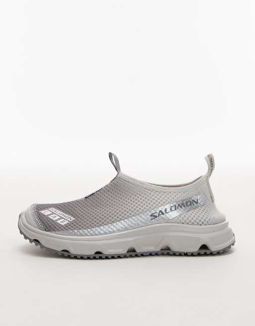 Zapatillas de deporte grises y plateadas RX MOC 3.0 de Salomon, 5 de 5