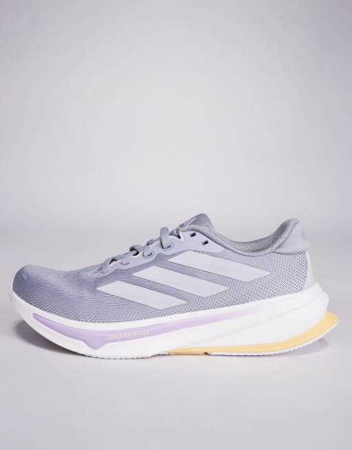 Zapatillas de deporte grises y plateadas Supernova Rise 2 de adidas Running, 2 de 5
