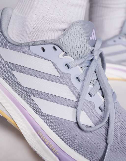 Zapatillas de deporte grises y plateadas Supernova Rise 2 de adidas Running, 3 de 5