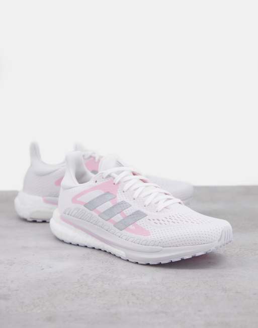 Adidas grises y shop rosas