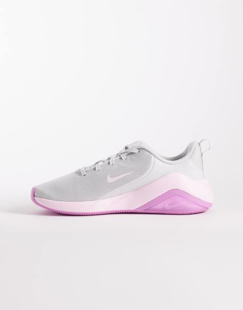 Zapatillas de deporte grises y rosas Zoom Bella 7 de Nike Training - view 1