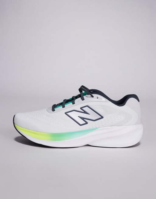 Zapatillas de deporte grises y verde neón 680 de New Balance, 2 de 5