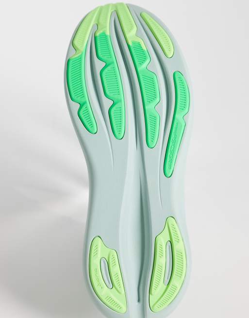 Zapatillas de deporte grises y verdes Gel-Nimbus 28 de Asics, 5 de 5
