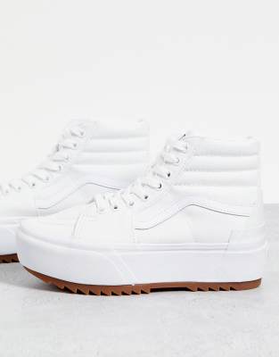 Zapatillas de deporte hi-top blancas de Vans  | ASOS