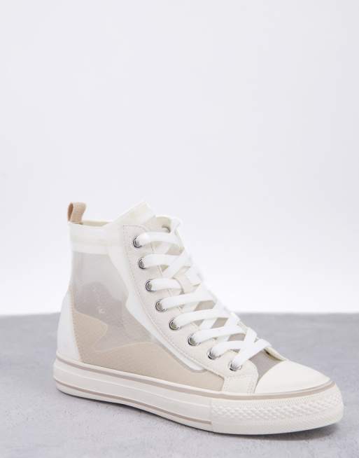 Zapatillas de deporte hi-top blancas de Ash
