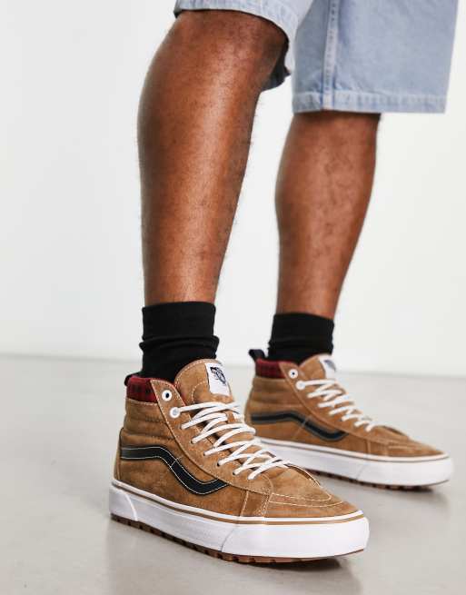 vans sk8 hi marron