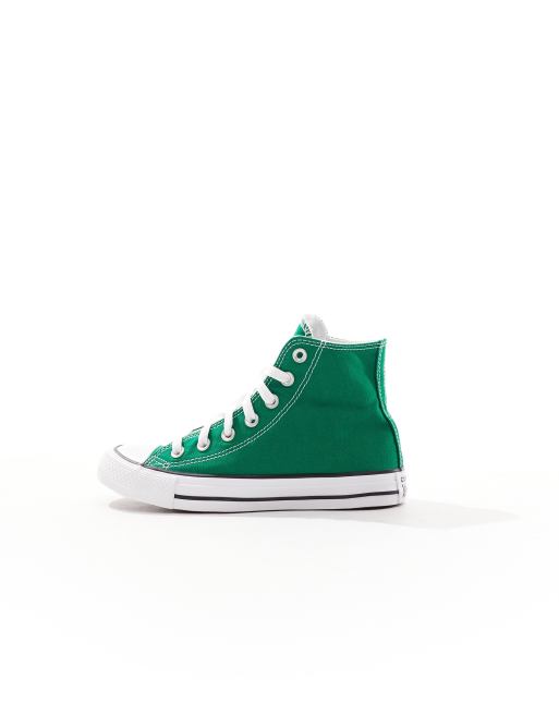 Zapatillas de deporte hi-top verdes Chuck Taylor All Star Hi de Converse, 2 de 5