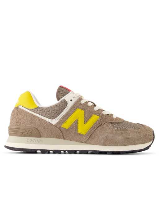 Zapatillas de deporte marrón grisáceo 574 de New Balance