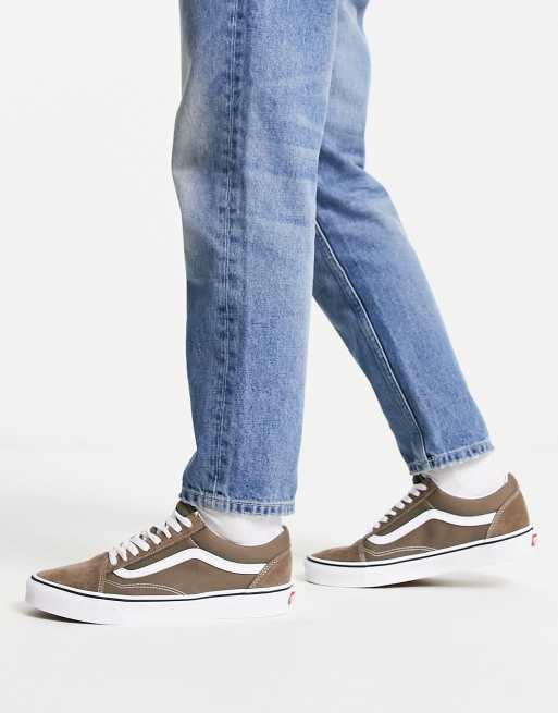 No haga eficientemente Salvación Zapatillas de deporte marrón nogal Old Skool de Vans | ASOS