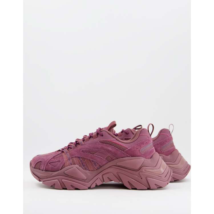 Zapatillas de deporte marrón rosado Interation de Fila ASOS