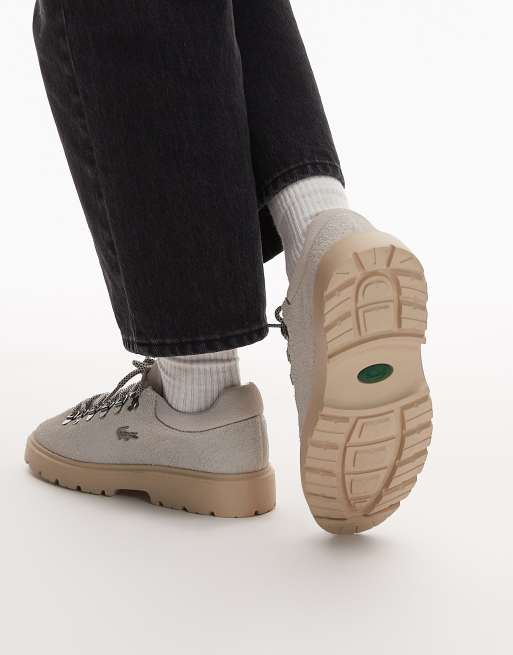 Zapatillas de deporte marrón topo Baseshot de Lacoste , 3 de 5