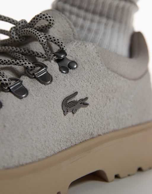 Zapatillas de deporte marrón topo Baseshot de Lacoste , 4 de 5