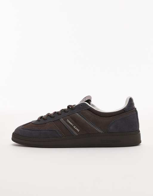 Zapatillas de deporte marrones de ante Greenwich de Tommy Hilfiger, 2 de 5