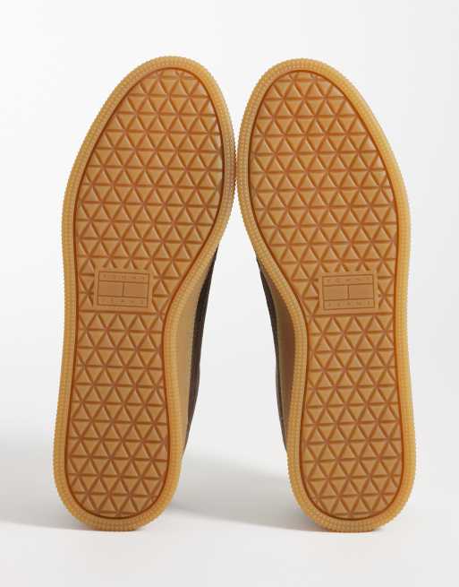 Zapatillas de deporte marrones de ante Greenwich de Tommy Jeans, 4 de 5