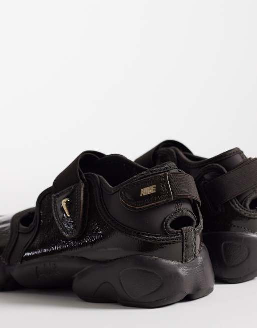 Zapatillas de deporte marrones de charol Air Rift de Nike, 5 de 5