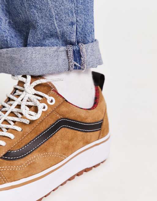 vans old skool marrones