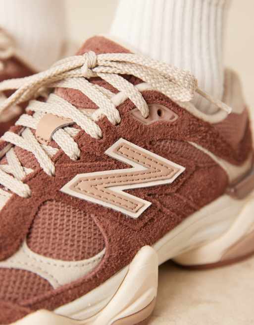 Zapatillas de deporte marrones unisex 9060 de New Balance, 4 de 5