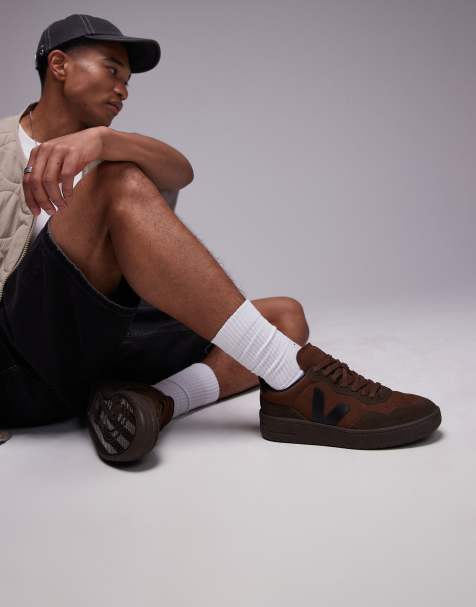 Zapatillas de deporte marrones V-90 de VEJA - view 1