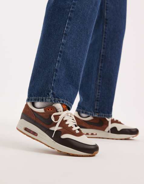 Zapatillas de deporte marrones y blanco hueso Air Max 1 de Nike - view 1