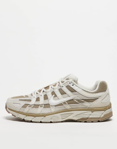 Zapatillas de deporte marrones y crema unisex P-6000 de Nike - view 1