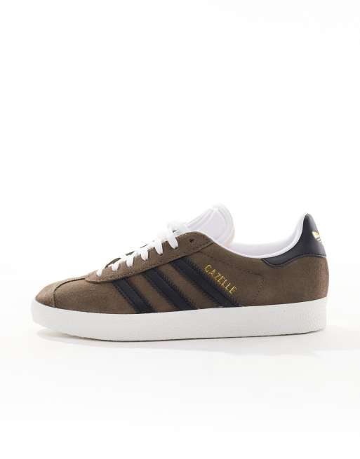 Adidas Originals HOMBRE Gazelle Og Zapatillas En Negro/Azul Marino / Azul o  Rojo 